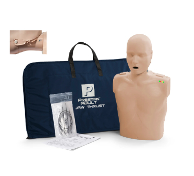 Prestan Professional Adult Jaw Thrust Manikin with CPR Feedback (Medium Skin)