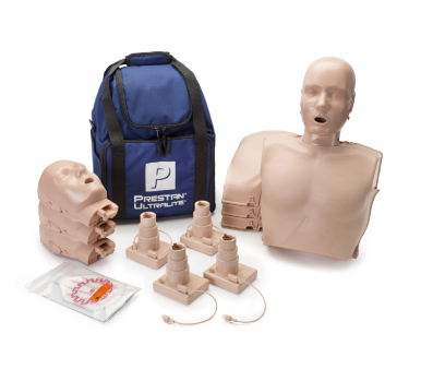 Prestan Ultralite Manikin with CPR Feedback, 4-Pack (Medium Skin)